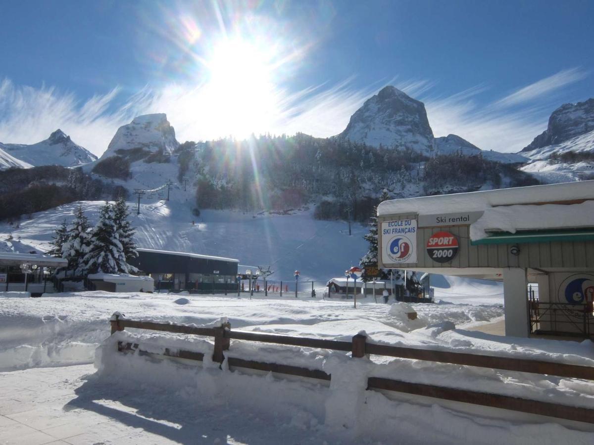 Studio Lumineux Pour 6 Personnes Pres Des Pistes Et Des Commerces - Fr-1-400-63 Gourette Buitenkant foto
